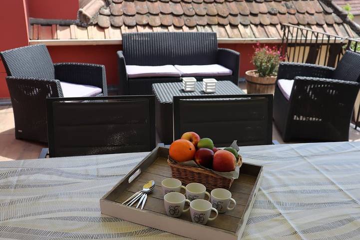 Gîte pour 6 personnes, avec Jardin à Hattstatt