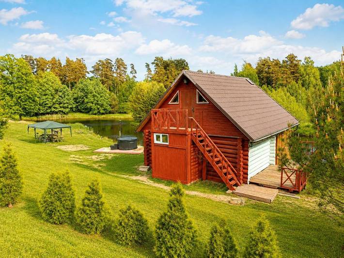 Bungalow für 20 Personen, mit Balkon und Whirlpool sowie Terrasse und Garten in Lettland - 2