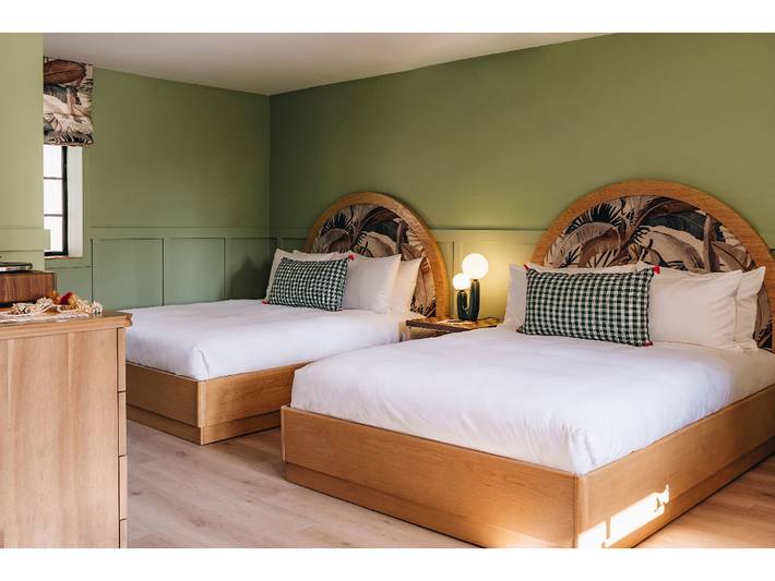 Hôtel pour 4 personnes, avec balcon et piscine dans Hawai