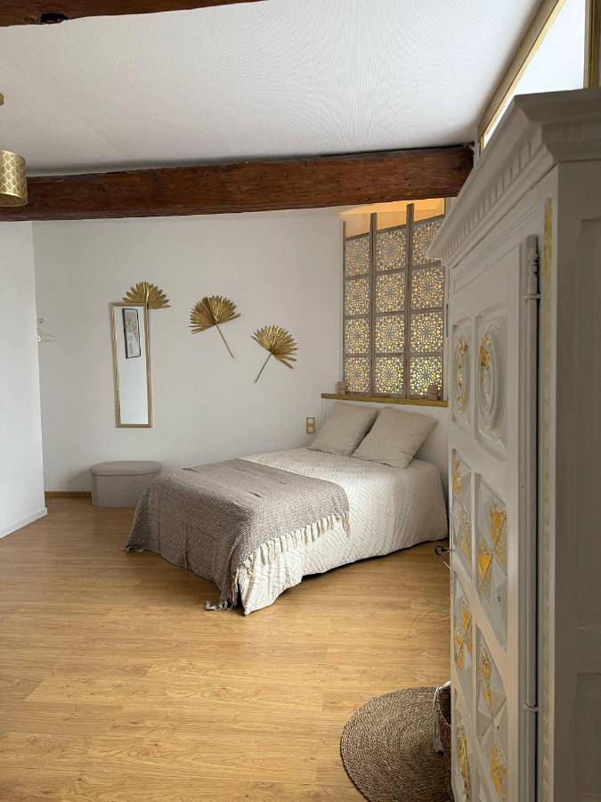 Chambre d’hôte pour 2 personnes, avec jardin et vue