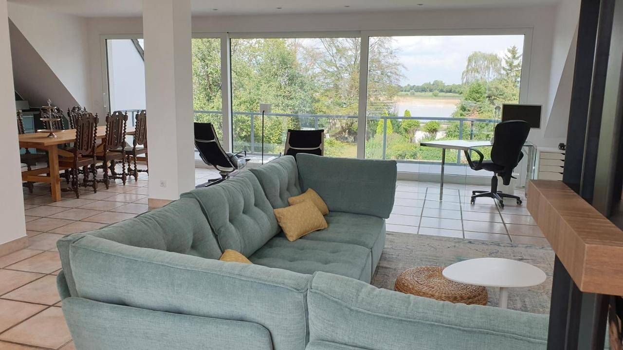 Geheel appartement, Somnar Panoramaloft mit Hästens Betten - Rheinblick 150qm in Neuss, Rhein-Kreis Neuss