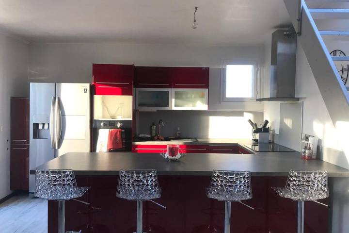 Gîte pour 6 personnes, avec balcon dans Plage de La Gorguette - 4