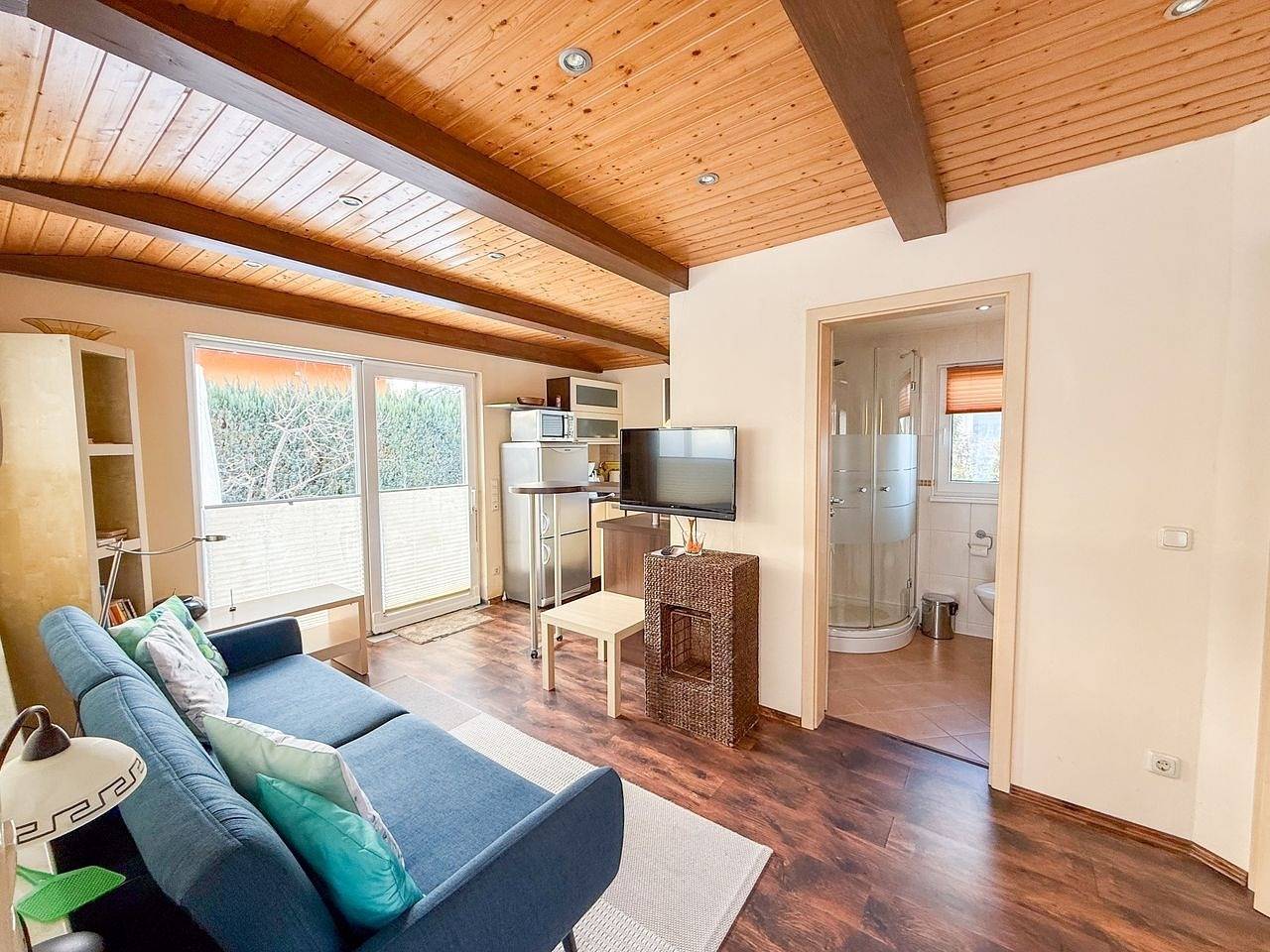 Maison de vacances pour 3 personnes avec terrasse in Neeberg, Krummin