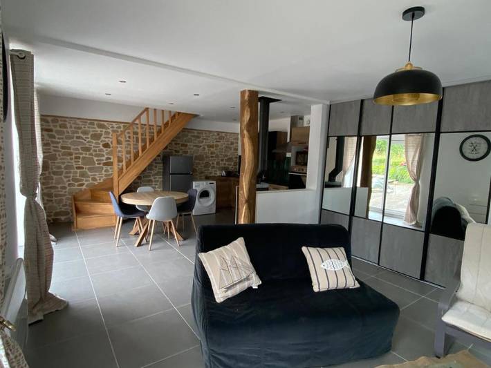 Location de vacances pour 4 personnes, avec Terrasse et Jardin à Créhen - 2