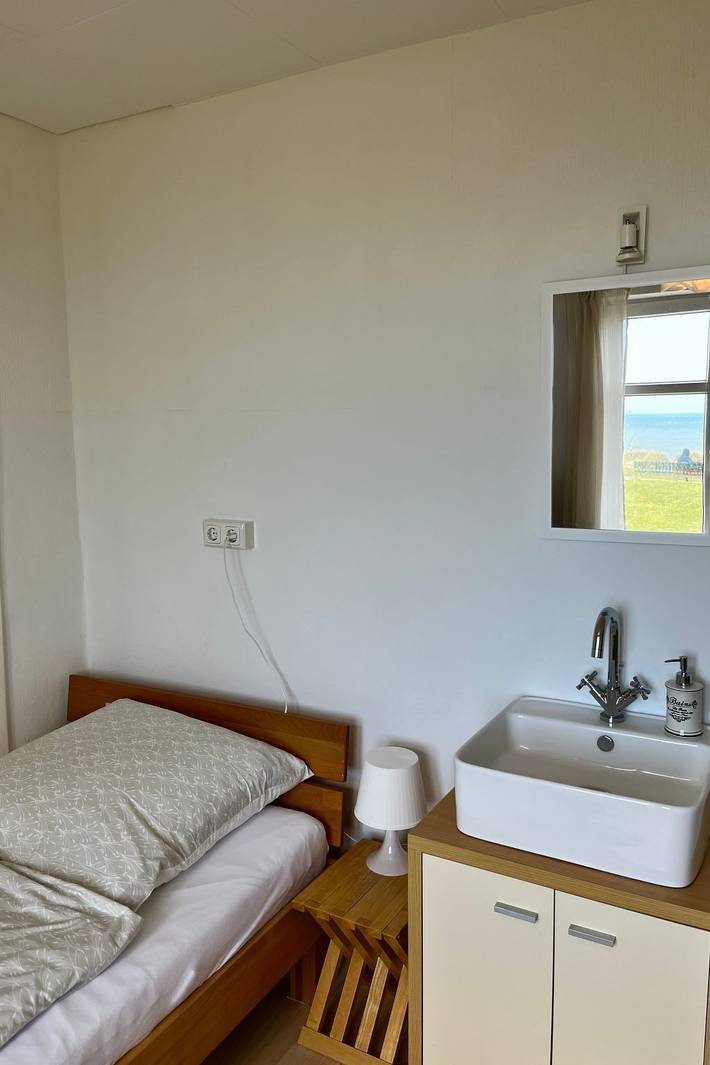 Direkt hinter dem Deich in Kalifornien (Ostsee), Schönberg