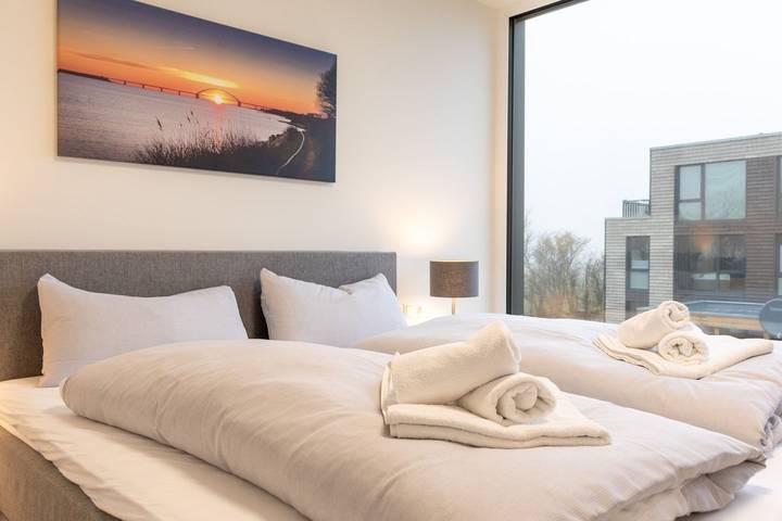Ferienwohnung für 4 Personen, mit Balkon und Sauna in Marienleuchte - 2