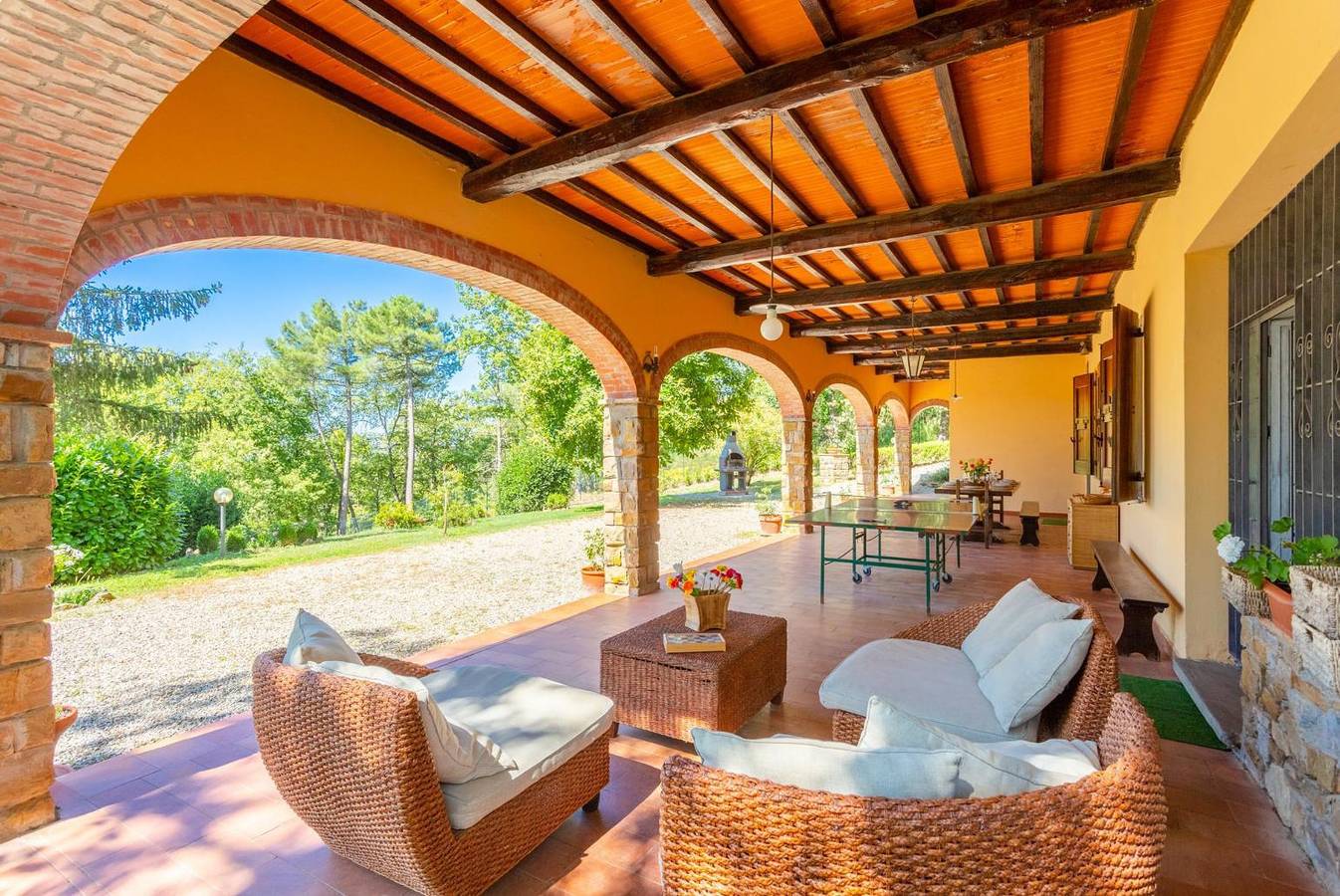 Villa für 10 Personen mit Terrasse in Radda in Chianti, Chianti