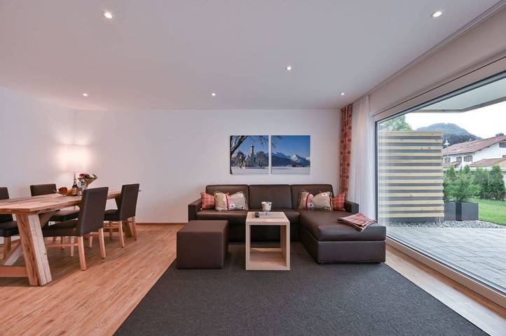 Ferienwohnung für 4 Personen, mit Terrasse und Ausblick in Pfronten - 3