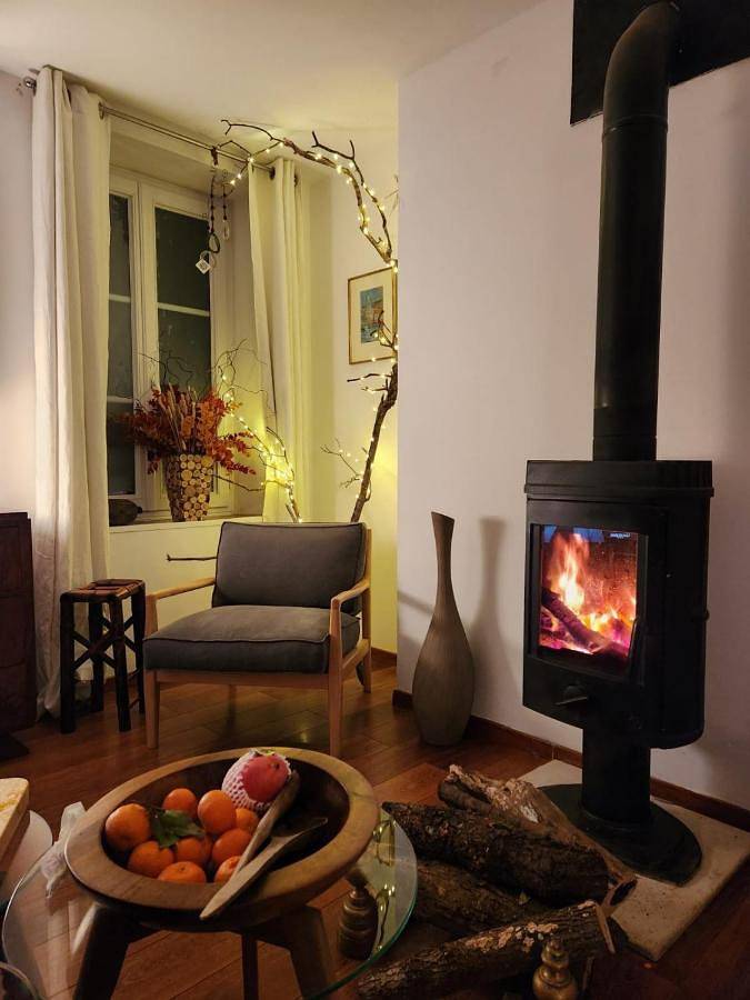 Gîte pour 6 personnes, avec piscine et jardin ainsi que vue et sauna, animaux acceptés à Sainte-Geneviève-lès-Gasny - 4