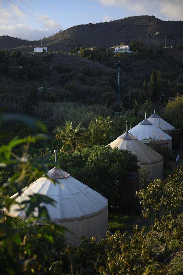 Tente pour 3 personnes, avec vue et sauna ainsi que jardin et piscine, animaux acceptés sur la Costa del Sol - 3