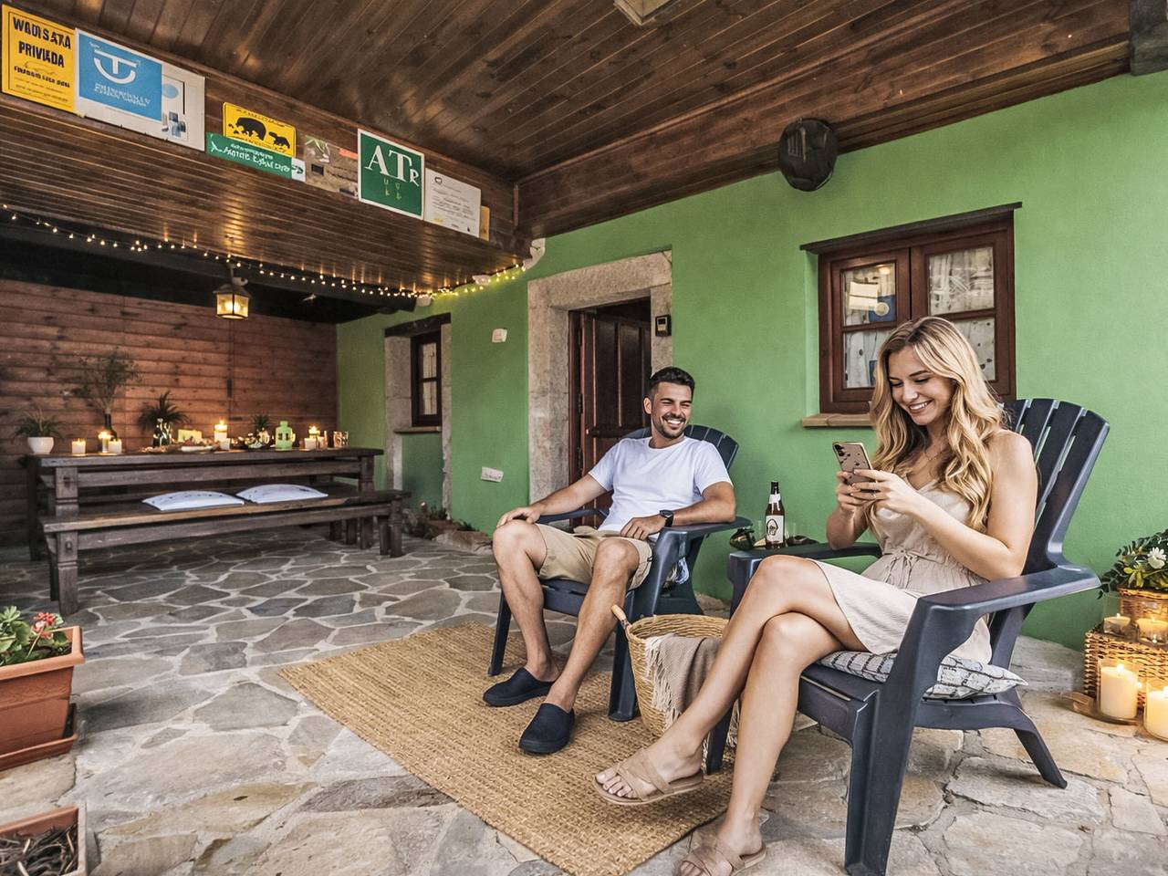 Berghütte mit Terrasse, Kamin und Jacuzzi, foto 7