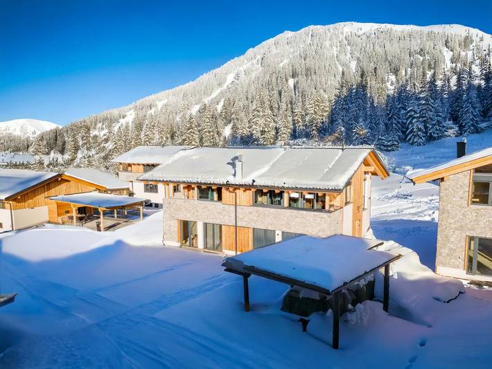 Ferienhaus für 6 Personen, mit Balkon und Terrasse sowie Garten in St. Lambrecht