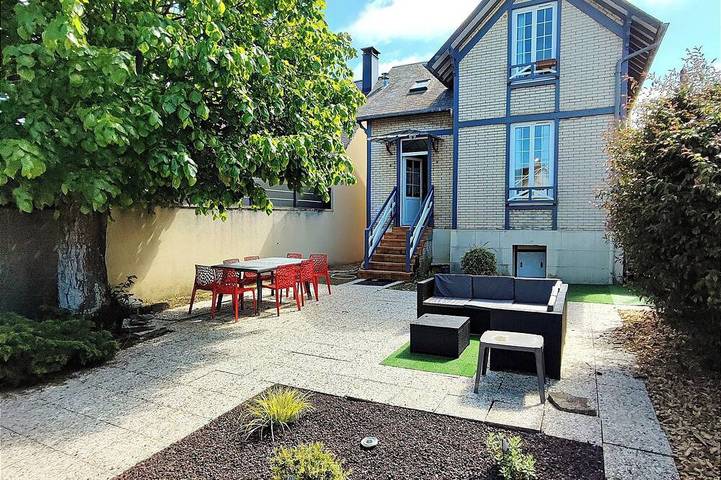 Maison de vacances pour 8 personnes, avec balcon et jardin, animaux acceptés à Ouistreham