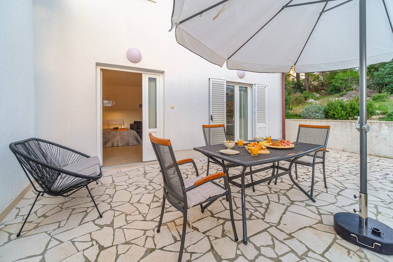 Ganzes Studio, Apartments Tomy - Studio Apartment with terrace in Sutivan, Brac
