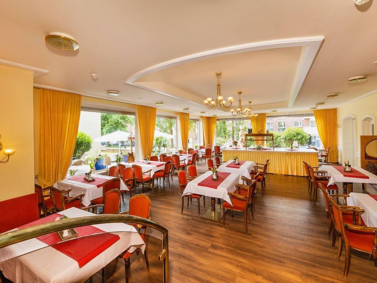 Akzent Hotel Berlin - Dz im Souterrain, mit Terrasse (Südseite) in Bad Bevensen, Landkreis Uelzen