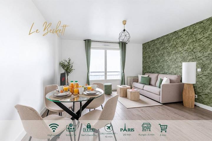 Gîte pour 4 personnes à Wissous