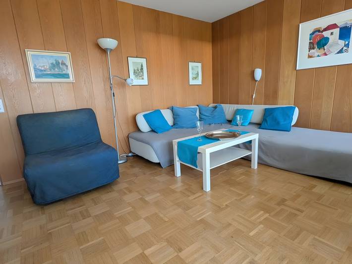 Ferienwohnung für 3 Personen, mit Garten und Seeblick in Konstanz