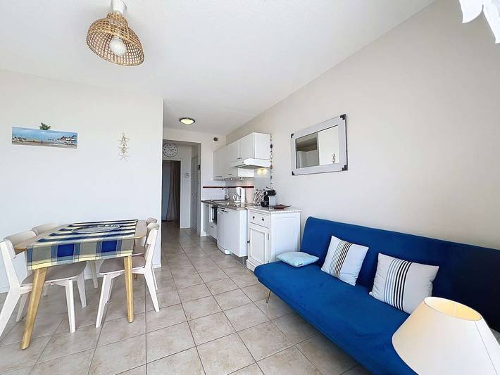 Ganze Wohnung, Quiberon - 2-Zi 35m² - Meerblick - 2 Pers - Privater Garage in Quiberon, Côte des Mégalithes