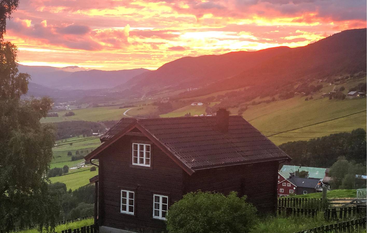 Ferienhaus für 4 Personen mit Ausblick in Dovre