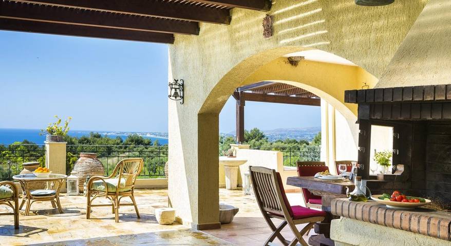 Hütte für 6 Personen, mit Pool und Garten sowie Balkon in Griechenland - 2