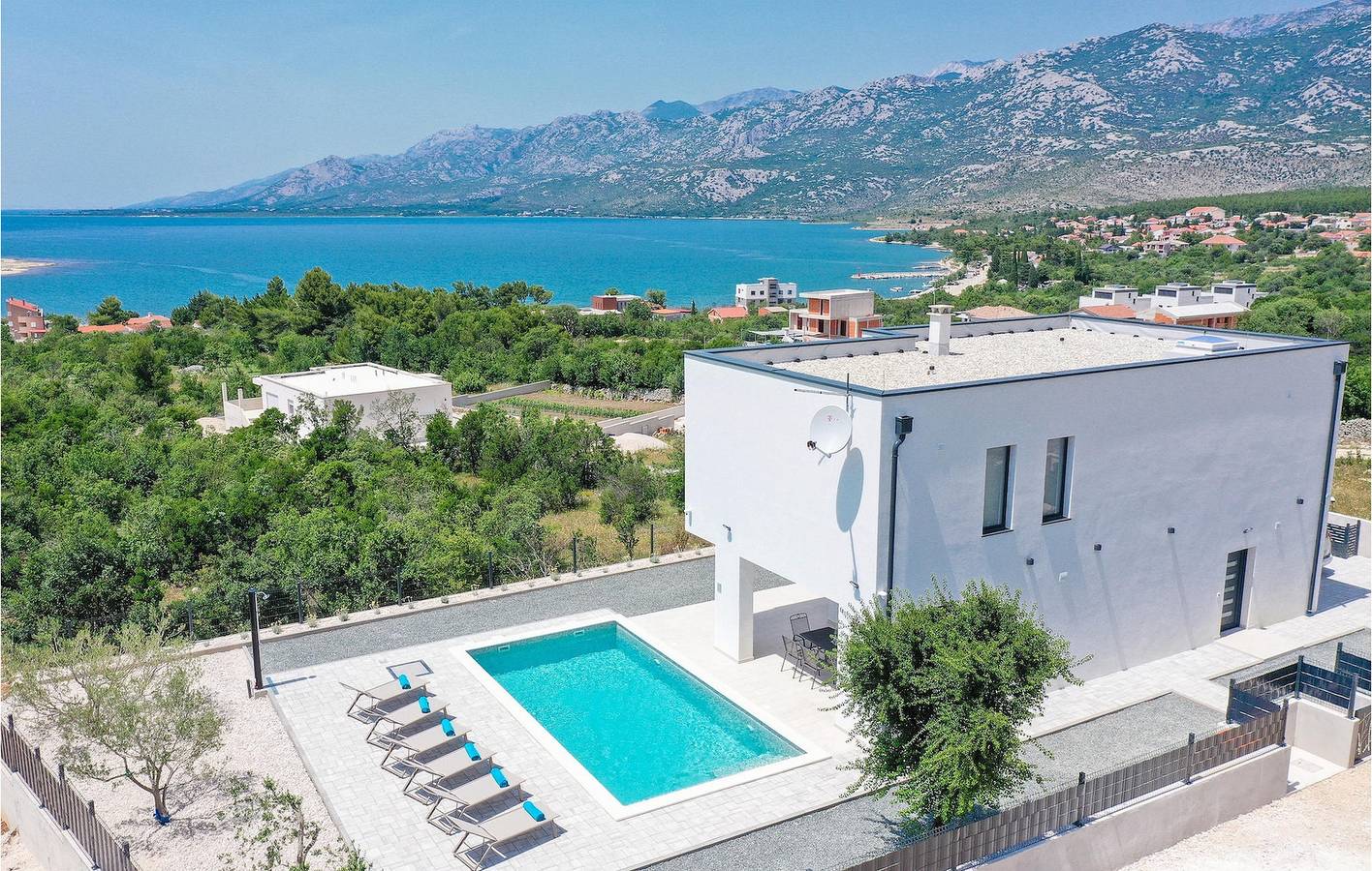 Holiday home for 6 people in Jasenice, Zadar