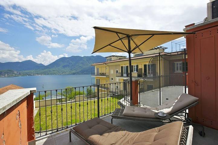Glamping voor 4 personen, met balkon aan Lago Maggiore
