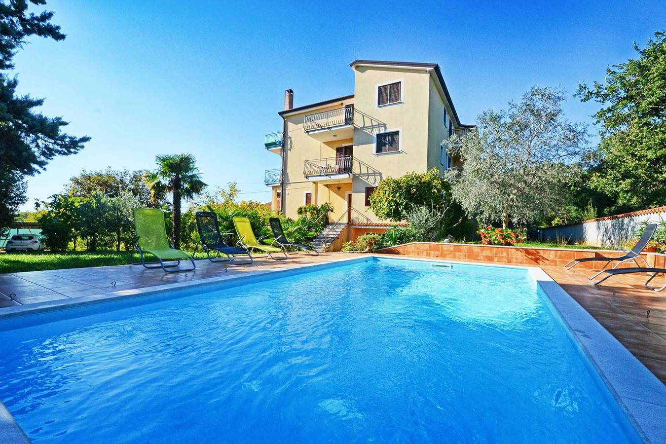 Ganze Ferienwohnung, Ferienwohnung mit Pool zur gemeinsamen Nutzung  in Umag, Umag und Umgebung
