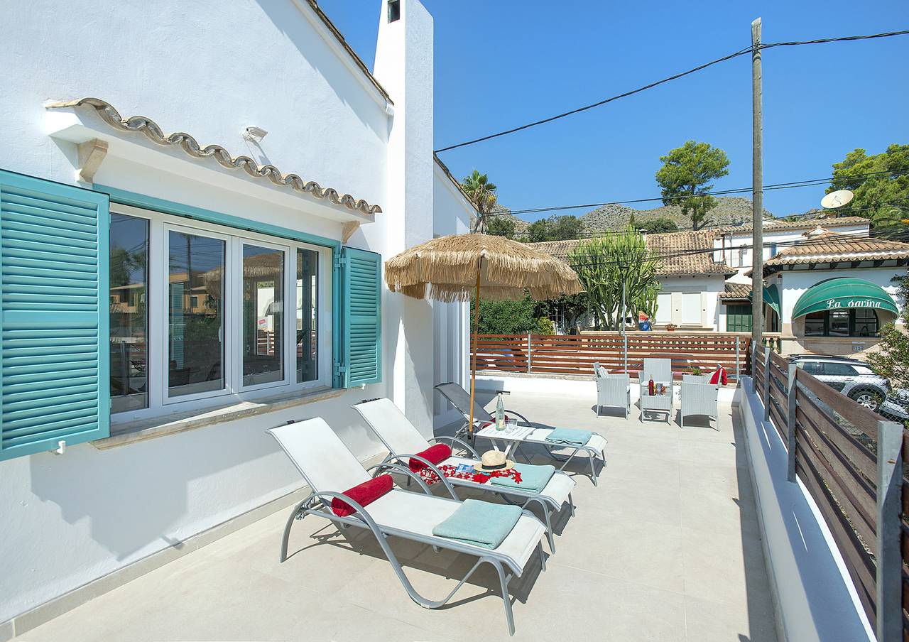 Casa Mediterranea  Magdalena - 5 Min A Pie De La Playa in Cala Sant Vicenc, Pollença