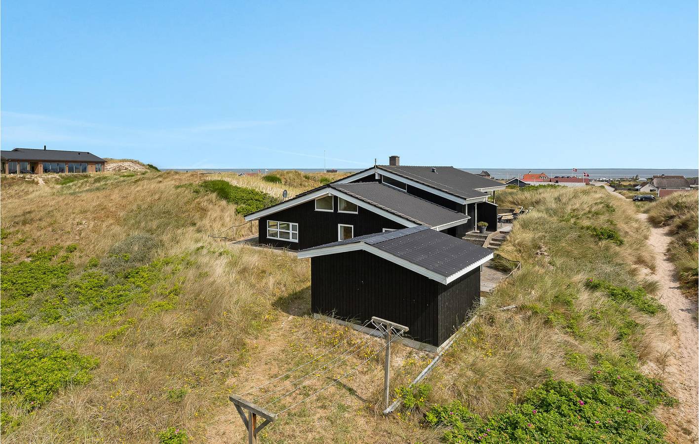 Ferienhaus für 8 Personen mit Terrasse in Hvide Sande, Holmsland Klit