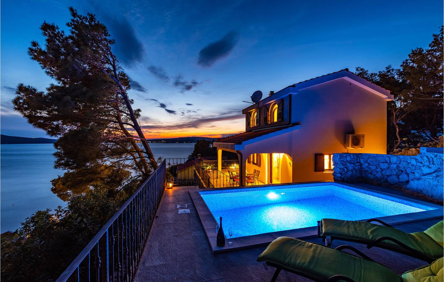 Vakantiehuis voor 5 personen met tuin in Posedarje, Zadar