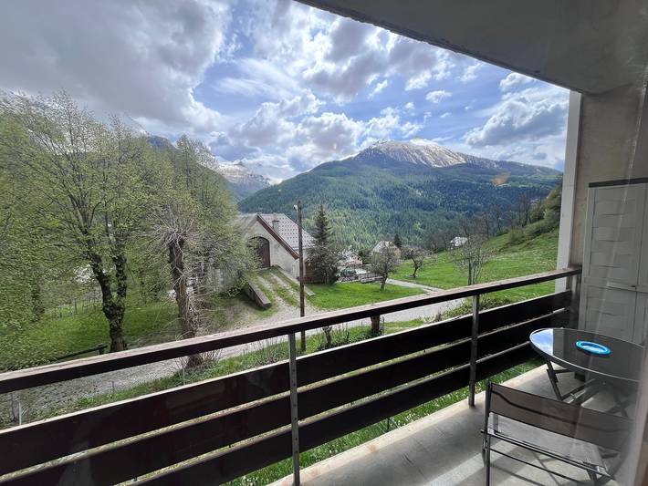 Ganze Wohnung, Les Tilleuls 24 - balcon vue montagne in Orcières, Nationalpark Écrins