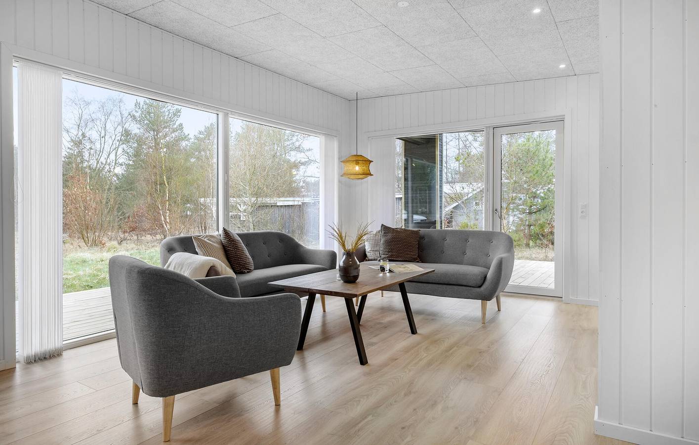 Feriehus for 6 personer med terrasse in Fjerritslev, Jammerbugt