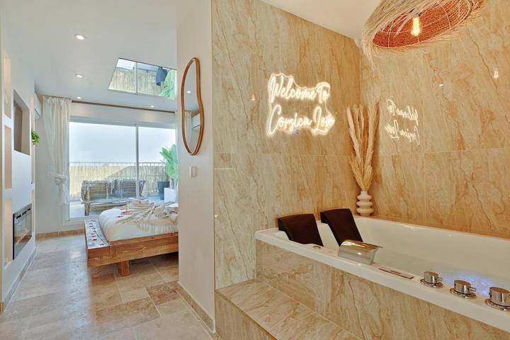 Appartement de vacances pour 3 personnes, avec jacuzzi ainsi que balcon et sauna - 1