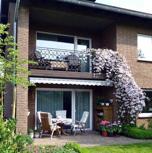 Ferienwohnung für 4 Personen, mit Balkon und Garten