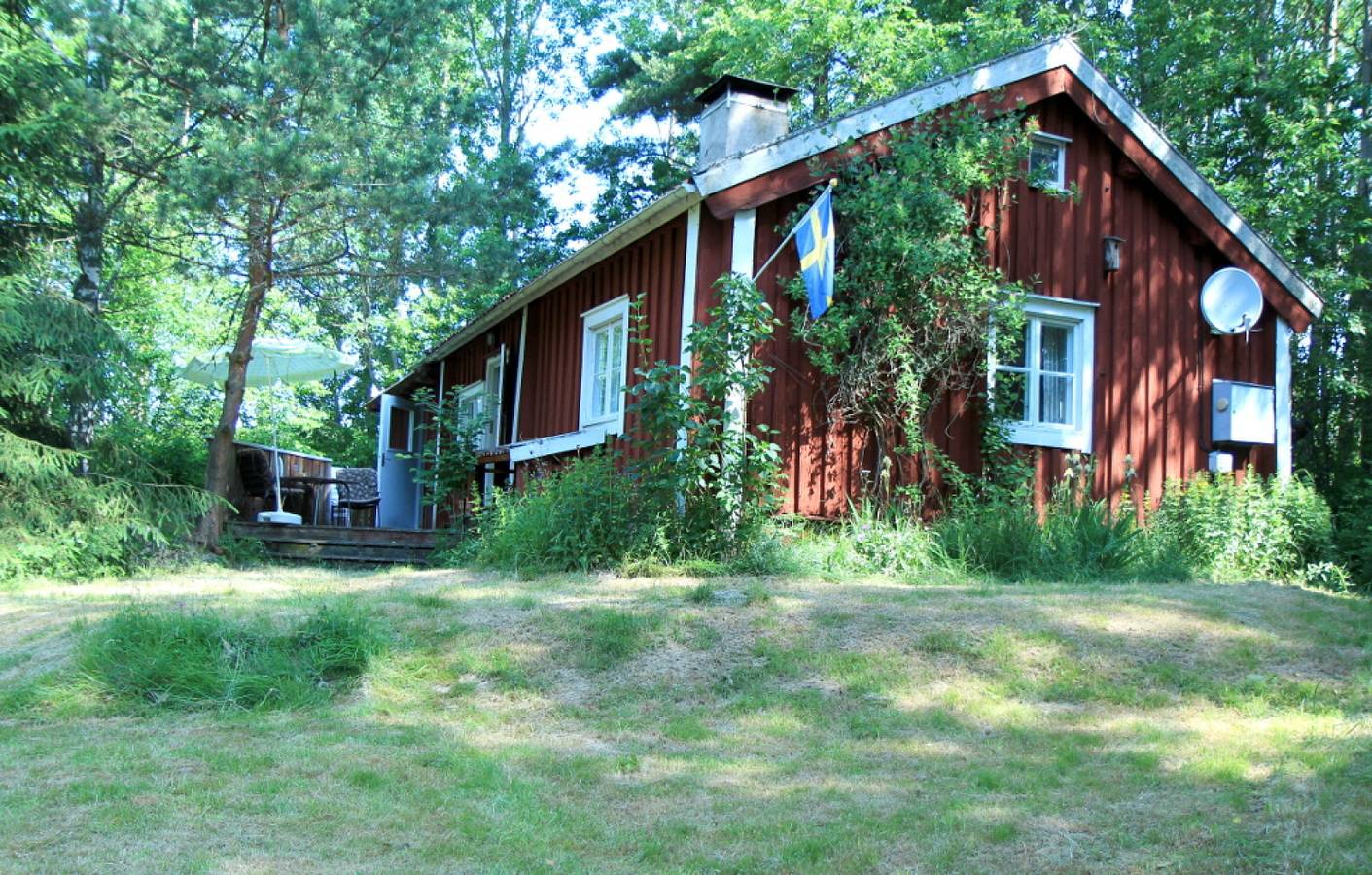 Rustikales Sommerhaus in Südschweden in Alleinlage in Kinda, Östergötland