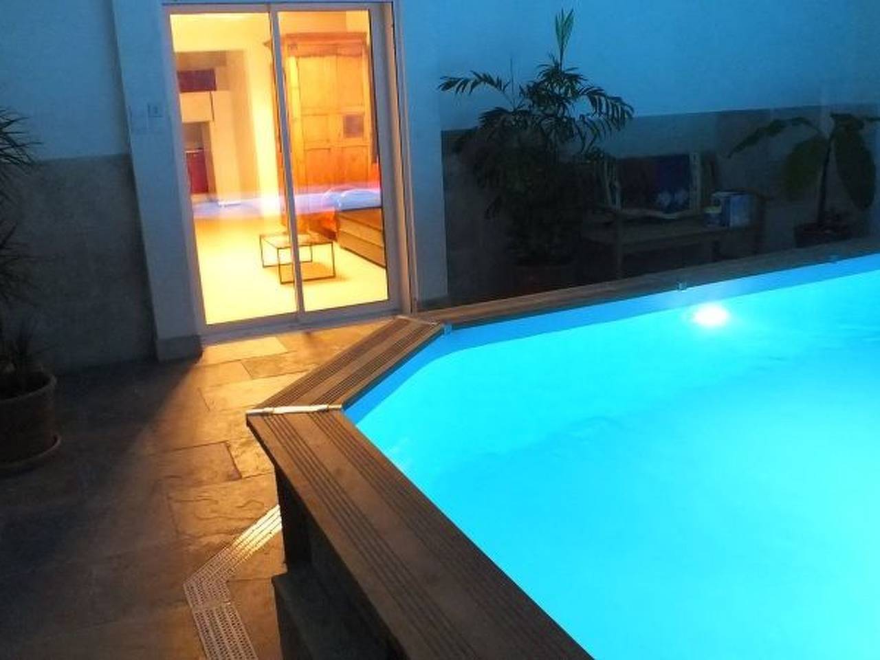 La petite maison sous les pinins-innenpool in Aix-en-Provence, Region de Aix-en-Provence