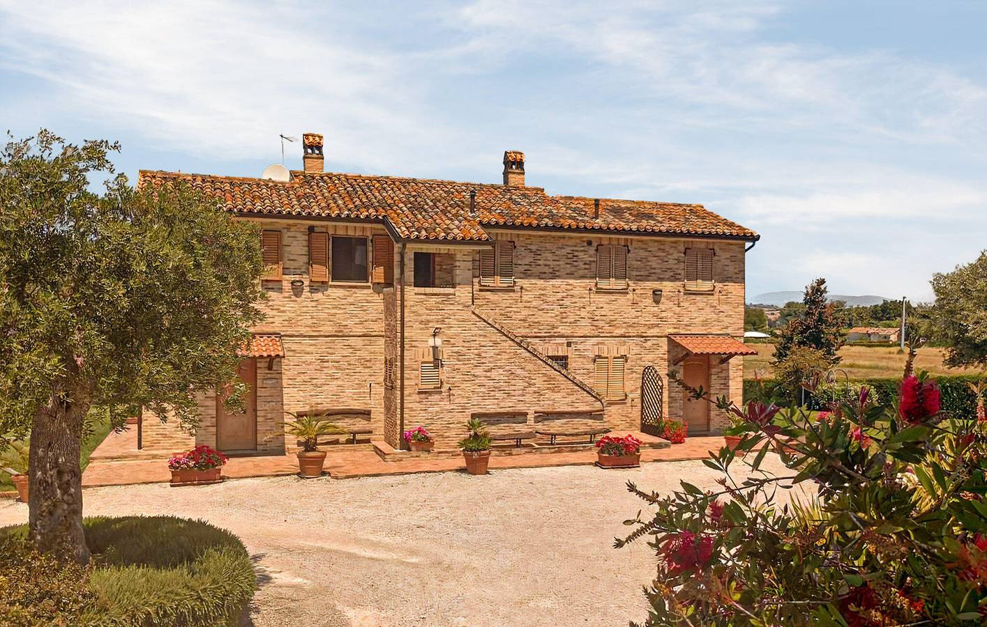 Ferienhaus für 12 Personen mit Terrasse in Recanati, Adriaküste Marken