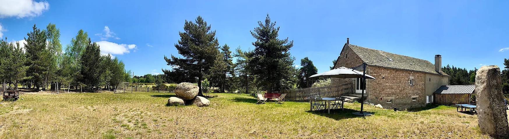 Gîte pour 8 personnes, avec jardin