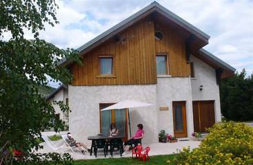 Gîte für 9 Personen, mit Terrasse und Garten am Vercors