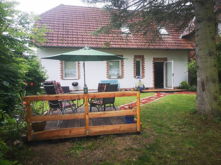 Ferienwohnung für 4 Personen, mit Garten und Terrasse in Peenehagen