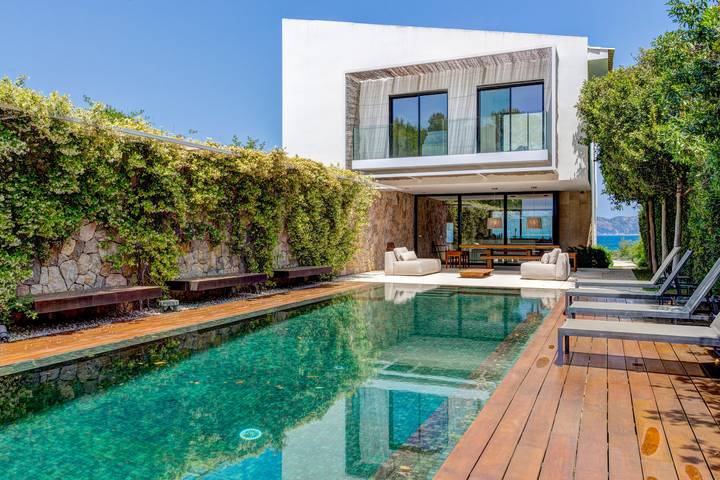 Villa für 8 Personen, mit Garten und Pool sowie Meerblick - 1