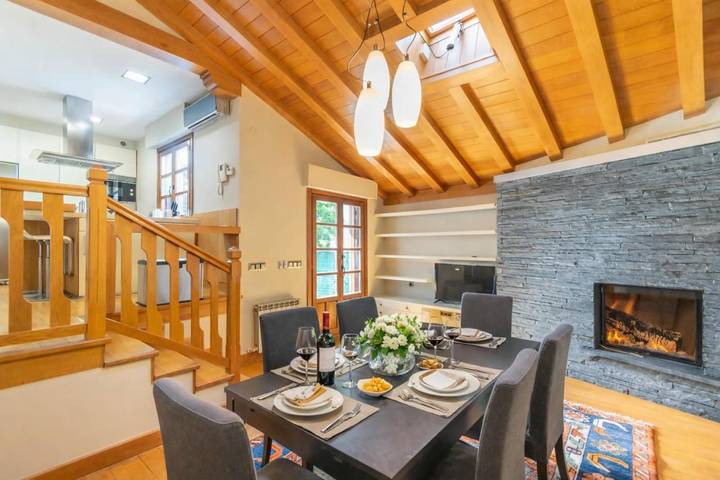 Casa rural para 10 personas, con jardín y piscina en Cuenca de Pamplona - 4