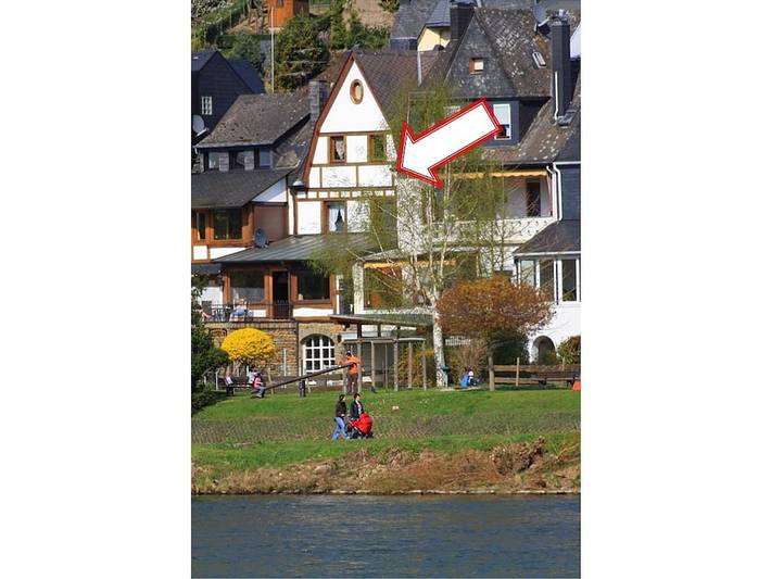 Ferienhaus für 3 Personen, mit Balkon und Terrasse sowie Garten und Pool in Zell (Mosel)