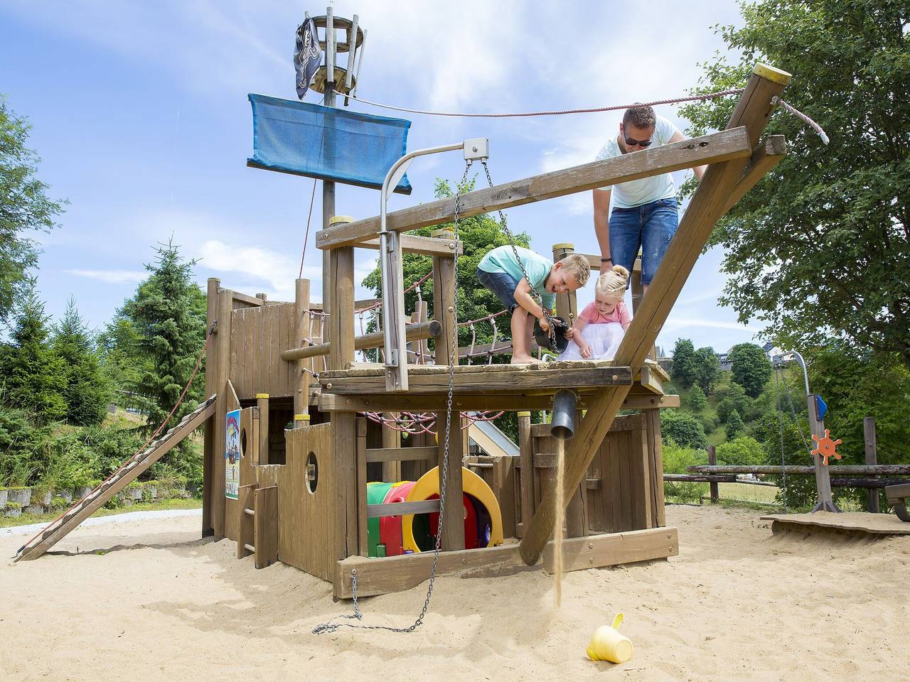 Seebungalow mit Zugang zur Waschmaschine in Kronenburg, Dahlem