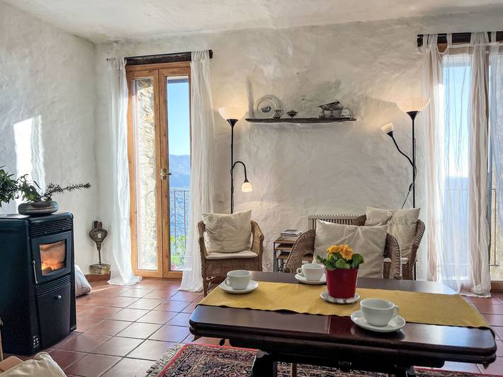 Ferienhaus für 4 Personen, mit Terrasse und Garten sowie Ausblick in Prelà - 4