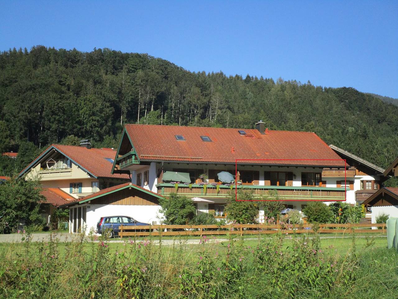 Ganze Ferienwohnung, Hammerhaus-Apartment 3 - Hammerhaus-Apartment 3, 2 Schlafzimmer, Badewanne, Balkon, Wlan in Siegsdorf, Bayerische Alpen