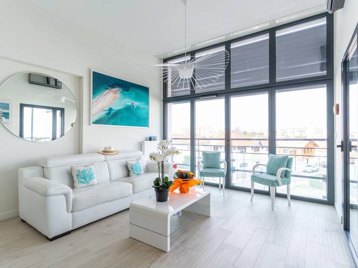 Appartement de vacances pour 4 personnes, avec balcon à La Teste-de-Buch