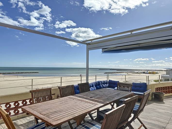 Location de vacances pour 8 personnes, avec Terrasse à Mauguio