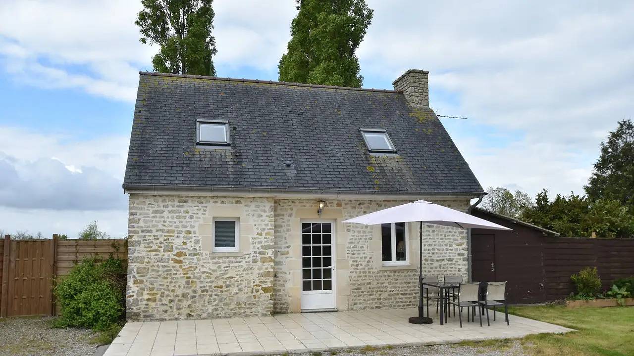 Maison de vacances pour 5 personnes avec terrasse in Fresville, Région de Cherbourg