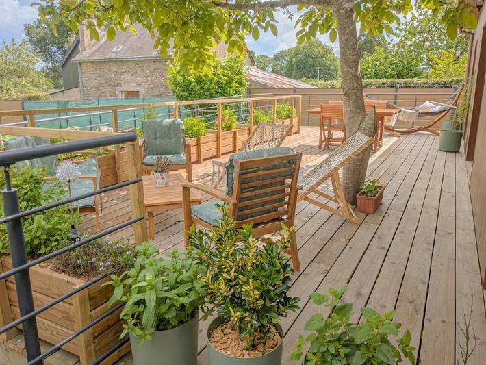 Location de vacances pour 6 personnes, avec terrasse, animaux acceptés à Bains-sur-Oust - 2